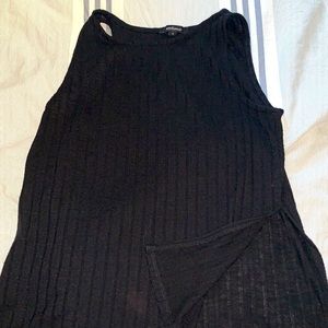 Small black tank top